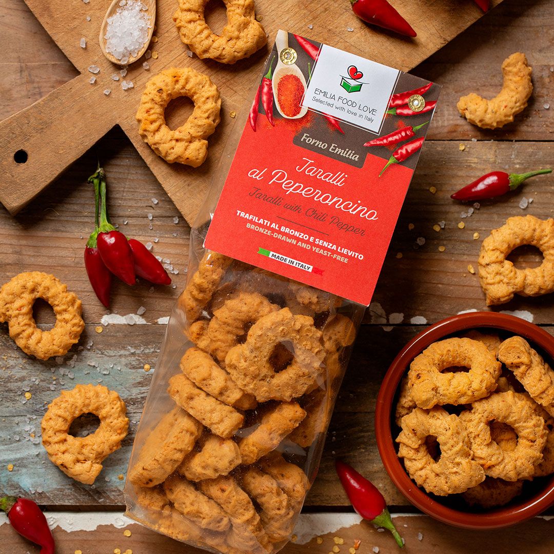 Taralli with Chili Pepper - Forno Emilia 8.8 oz (250 g)