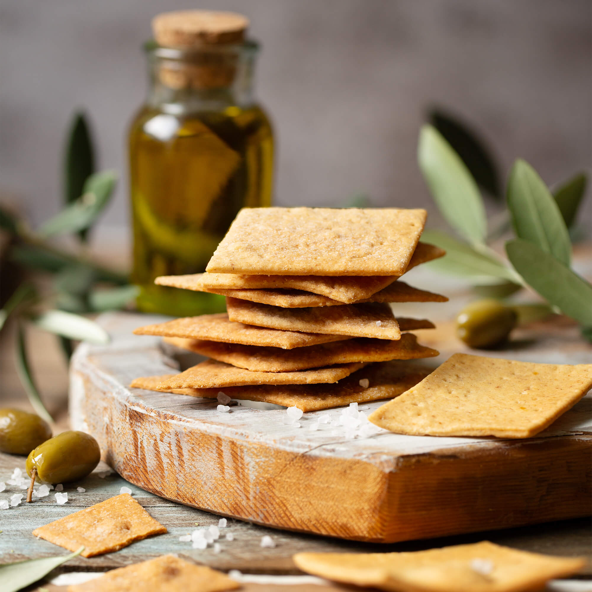 Cracker all’olio d’oliva