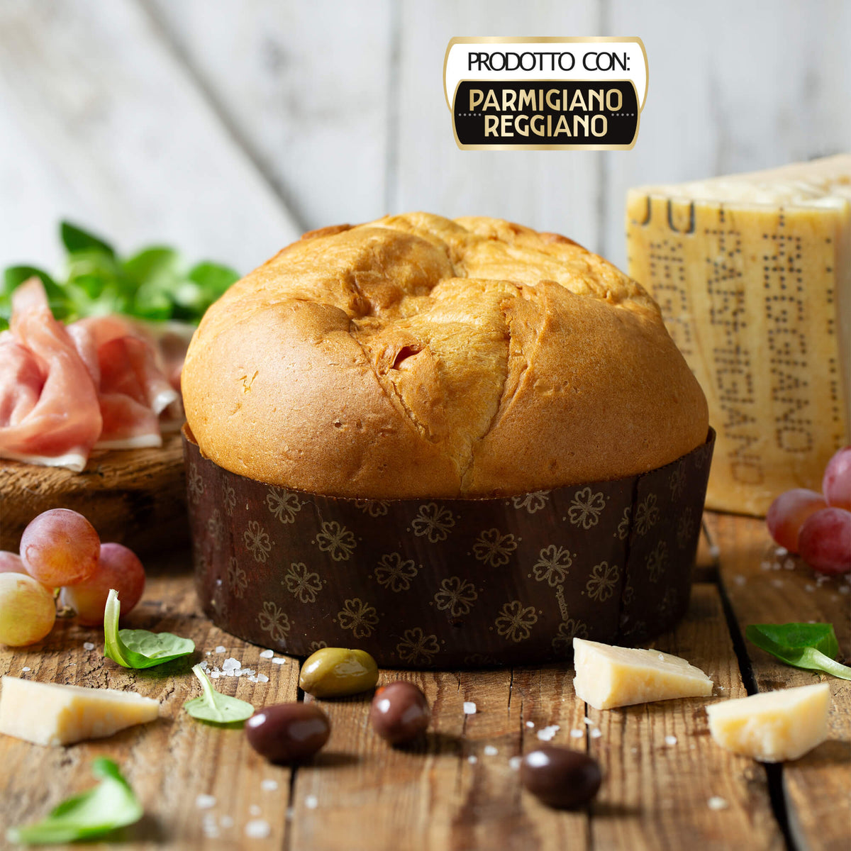 Panettone Salato al Parmigiano Reggiano